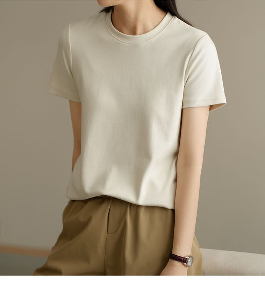 毎日着たい、これだけでいい。リヨセルコットンTシャツ