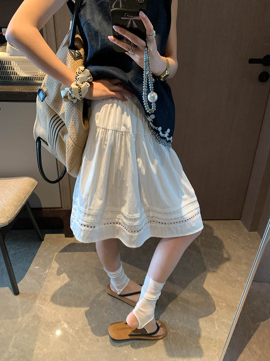 デイリーに馴染む、Aラインスカート