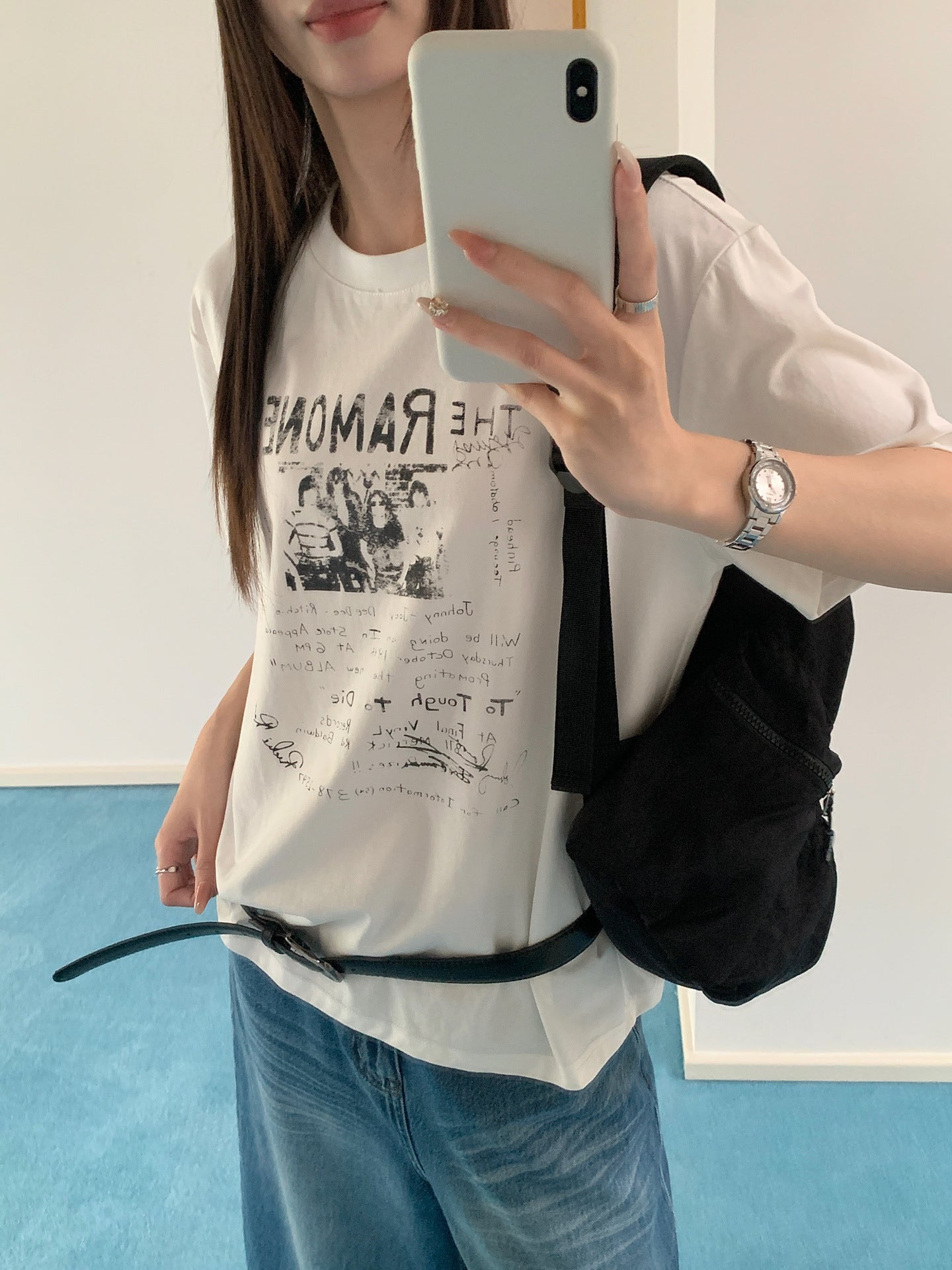 ヴィンテージバンドプリントTシャツ