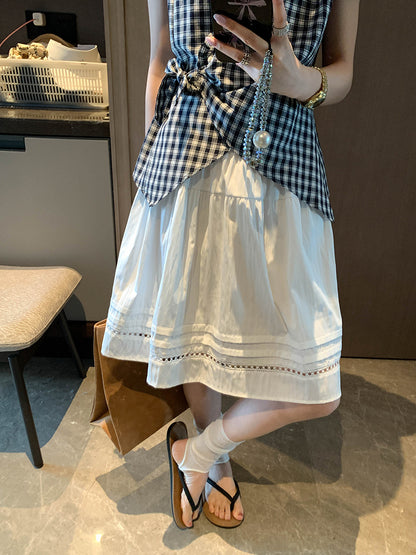 デイリーに馴染む、Aラインスカート