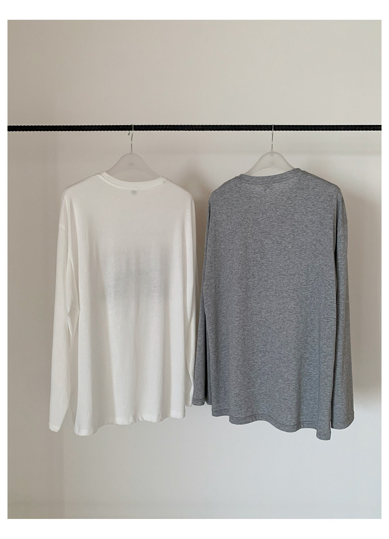 時間が、癒やす。プリントロングスリーブTシャツ