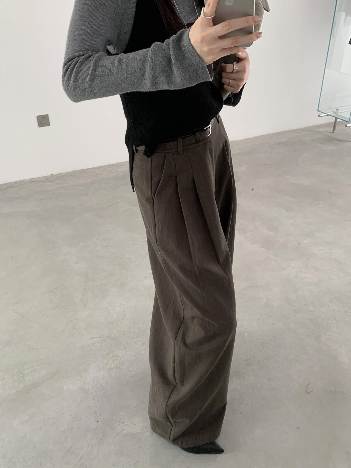 バルーンシルエット ワイドパンツ｜テンセルコットン・5色