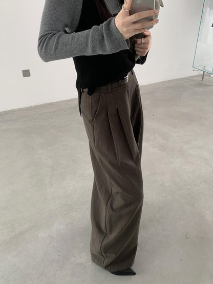 バルーンシルエット ワイドパンツ｜テンセルコットン・5色
