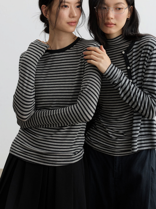 軽やかに、暖かく。カシミヤ混のベーシックインナー。
