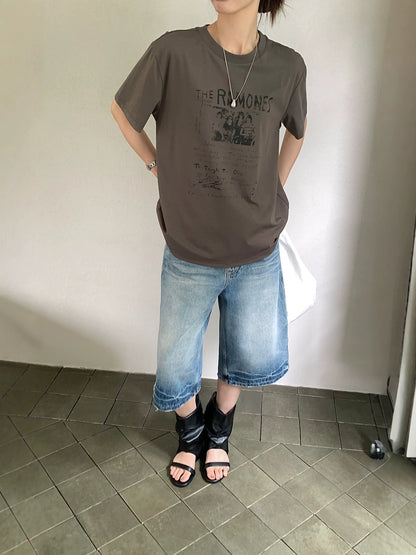 ヴィンテージバンドプリントTシャツ
