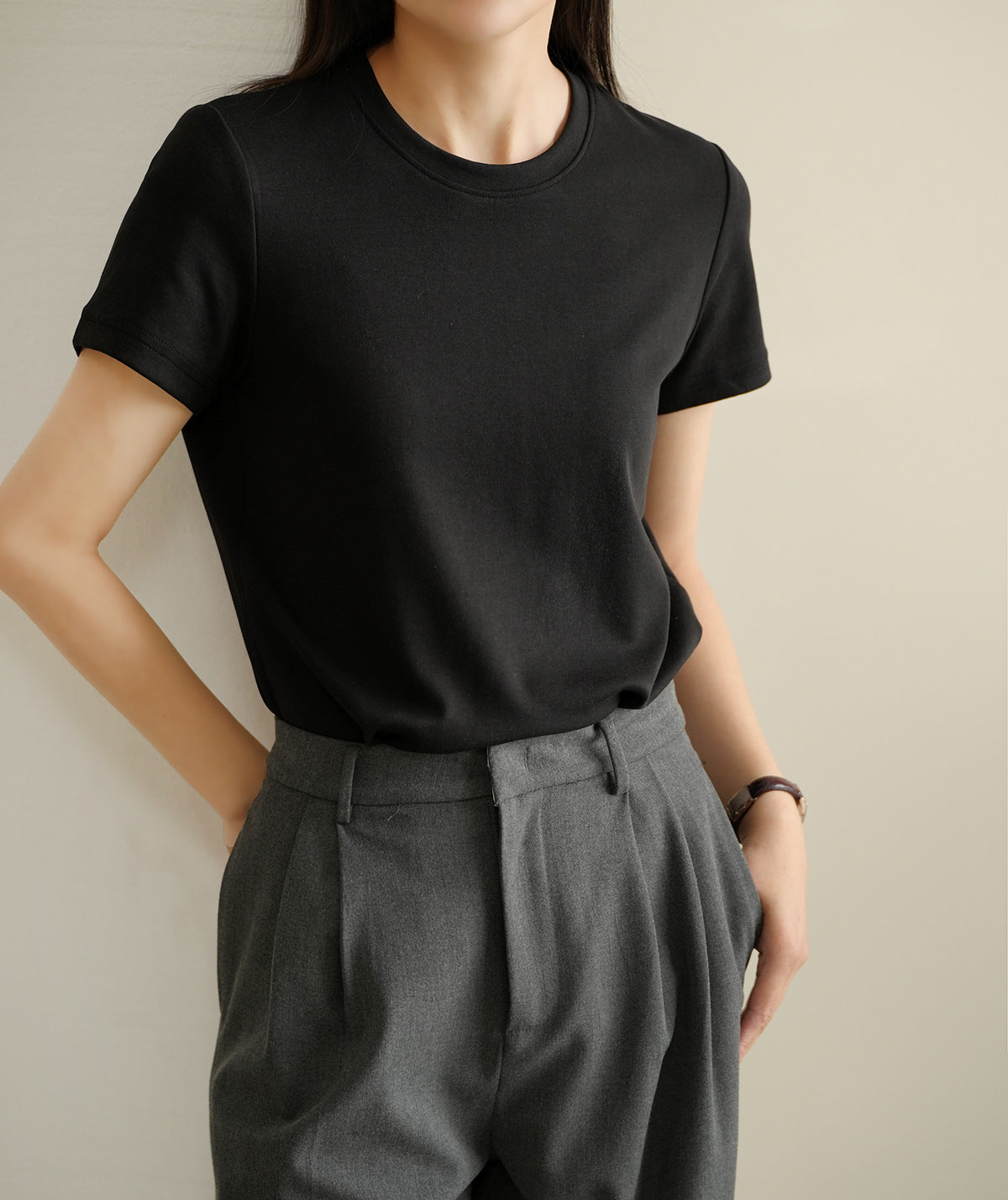 毎日着たい、これだけでいい。リヨセルコットンTシャツ