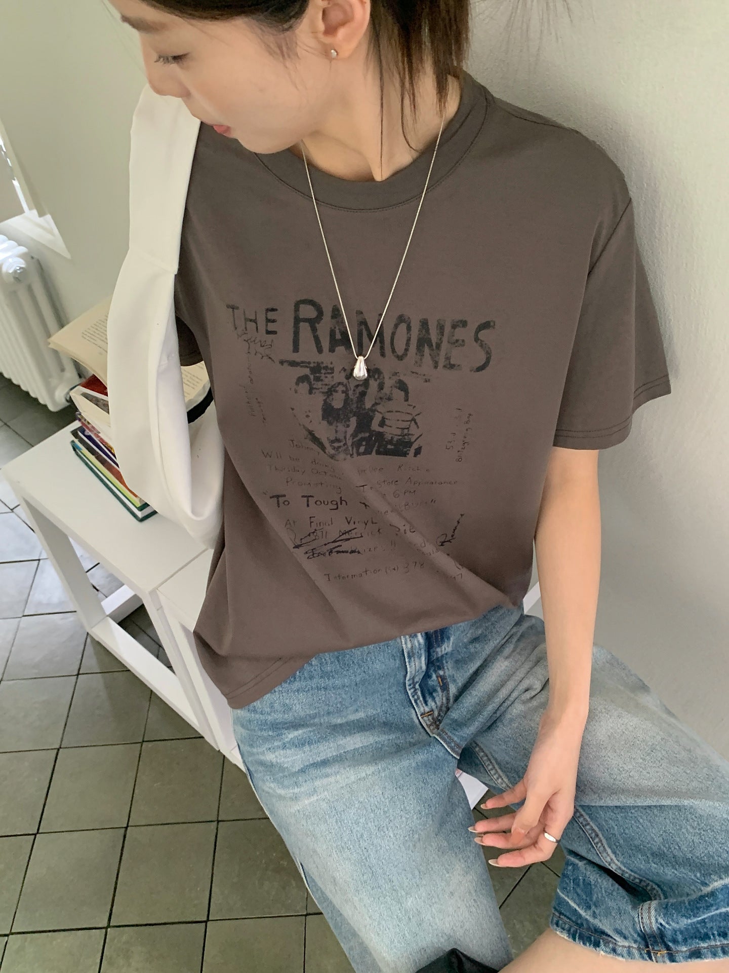 ヴィンテージバンドプリントTシャツ