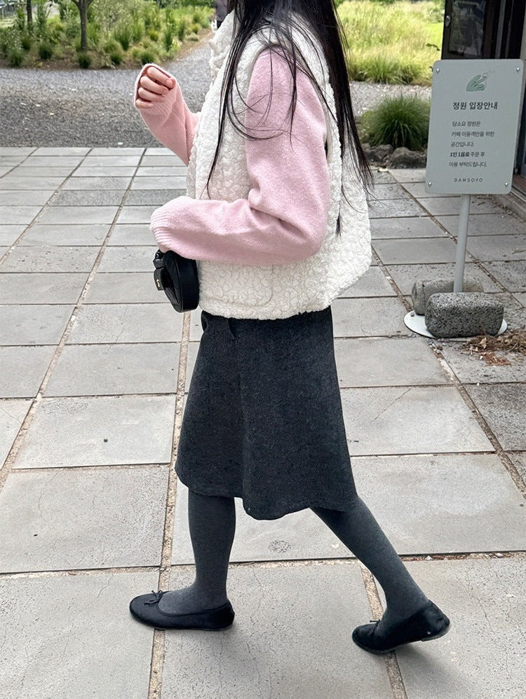 ふんわり包む、ウール×アルパカカーディガン。