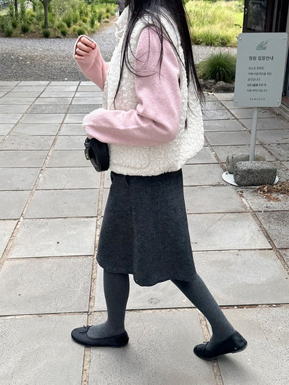 ふんわり包む、ウール×アルパカカーディガン。